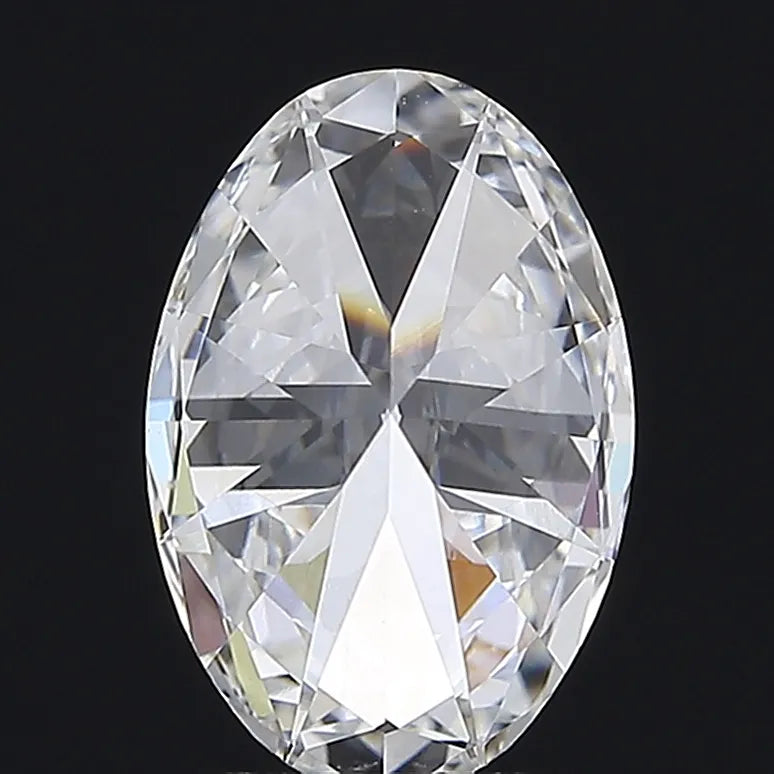 2.51ct Oval Lab Grown Diamond (Colour F, Clarity VVS1, IGI Certified)