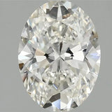 2.51ct Oval Lab Grown Diamond (Colour H, Clarity VS2, IGI Certified)