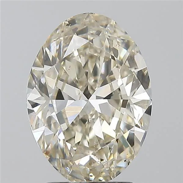 2.51ct Oval Natural Diamond (Colour J, Clarity SI1, HRD Certified)
