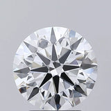 2.51ct Round Lab Grown Diamond (Colour F, Clarity VVS2, Cut ID, IGI Certified)