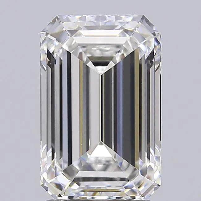 2.52ct Emerald Lab Grown Diamond (Colour E, Clarity VVS2, IGI Certified)