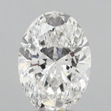 2.52ct Oval Lab Grown Diamond (Colour E, Clarity VVS2, IGI Certified)