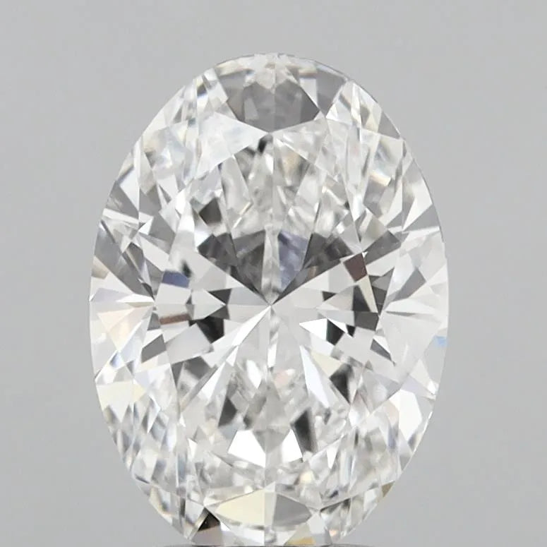 2.52ct Oval Lab Grown Diamond (Colour E, Clarity VVS2, IGI Certified)
