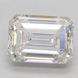 2.53ct Emerald Lab Grown Diamond (Colour G, Clarity VS2, Cut ID, Uncertified)