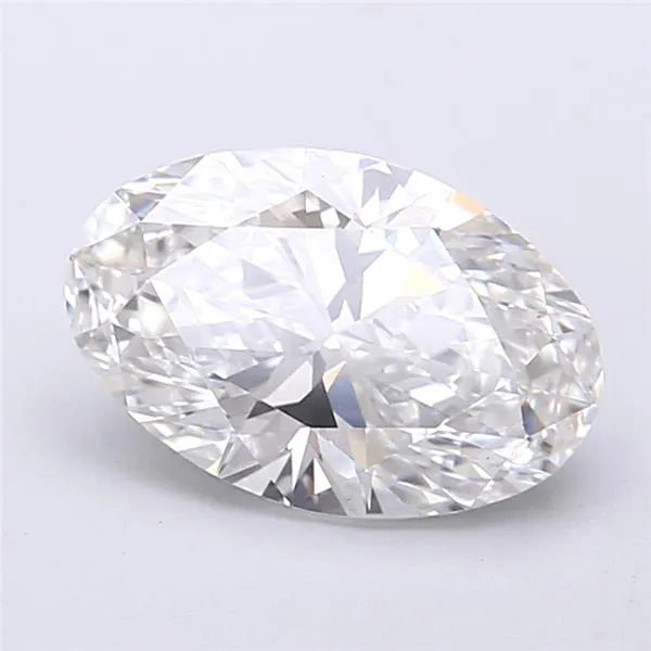 2.53ct Oval Lab Grown Diamond (Colour E, Clarity VS1, IGI Certified)
