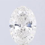 2.53ct Oval Lab Grown Diamond (Colour G, Clarity VVS2, IGI Certified)