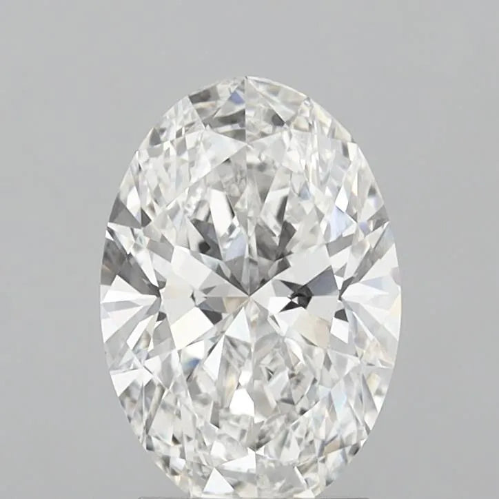 2.54ct Oval Lab Grown Diamond (Colour F, Clarity VVS2, IGI Certified)