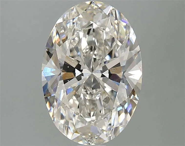 2.54ct Oval Lab Grown Diamond (Colour H, Clarity VS2, IGI Certified)