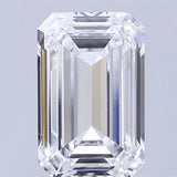 2.55ct Emerald Lab Grown Diamond (Colour D, Clarity VVS2, IGI Certified)