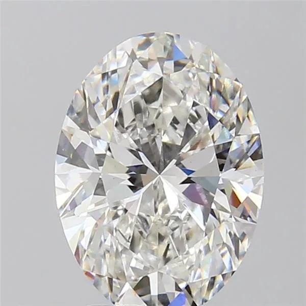 2.56ct Oval Lab Grown Diamond (Colour F, Clarity VVS2, IGI Certified)