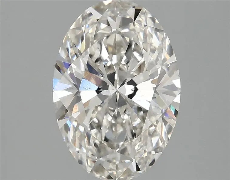 2.57ct Oval Lab Grown Diamond (Colour H, Clarity VS2, IGI Certified)