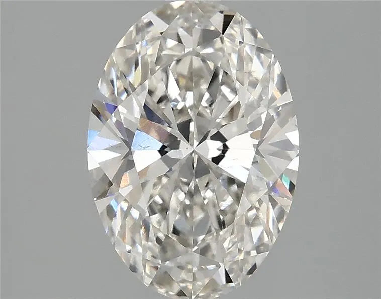 2.57ct Oval Lab Grown Diamond (Colour H, Clarity VS2, IGI Certified)