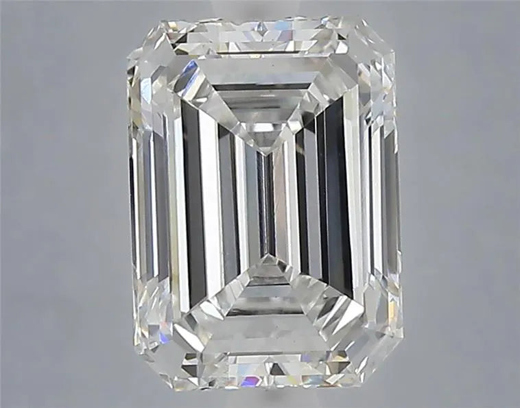 2.58ct Emerald Lab Grown Diamond (Colour G, Clarity VS1, Uncertified)