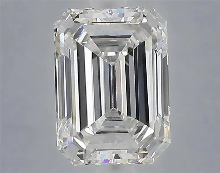 2.58ct Emerald Lab Grown Diamond (Colour G, Clarity VS1, Uncertified)