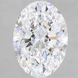 2.58ct Oval Lab Grown Diamond (Colour E, Clarity VVS1, IGI Certified)