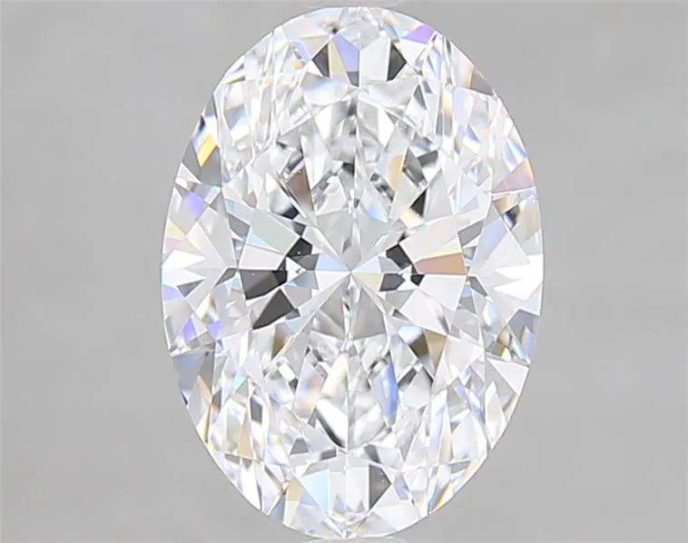 2.58ct Oval Lab Grown Diamond (Colour E, Clarity VVS1, IGI Certified)