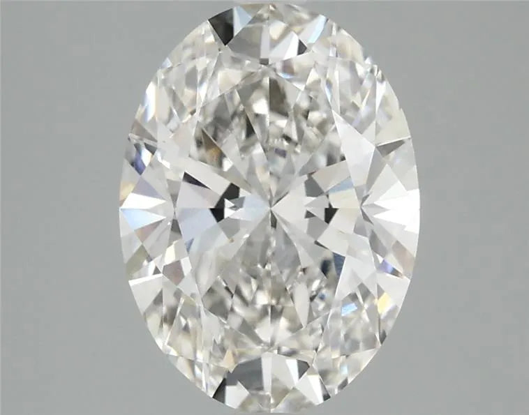 2.58ct Oval Lab Grown Diamond (Colour G, Clarity VVS2, IGI Certified)