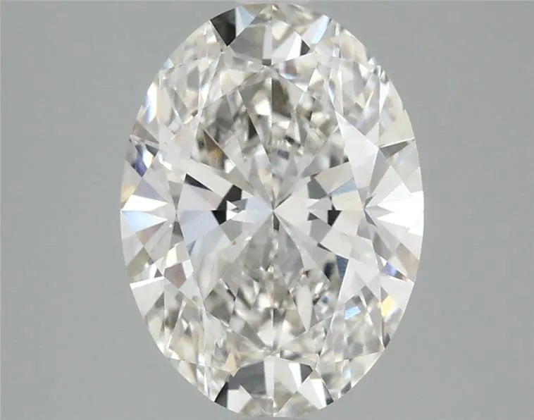 2.58ct Oval Lab Grown Diamond (Colour G, Clarity VVS2, IGI Certified)