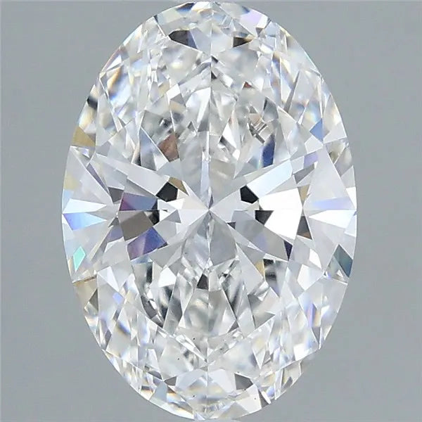 2.59ct Oval Lab Grown Diamond (Colour E, Clarity VS2, IGI Certified)
