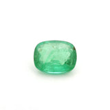 2.63ct Cushion Natural Emerald (Colour Green, Clarity Moderately Included, Cut Faceted)