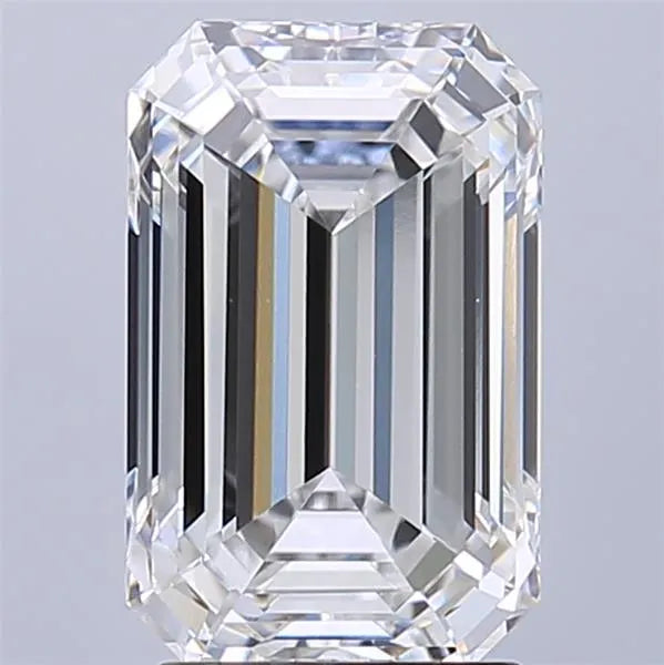 2.63ct Emerald Lab Grown Diamond (Colour E, Clarity VVS2, IGI Certified)