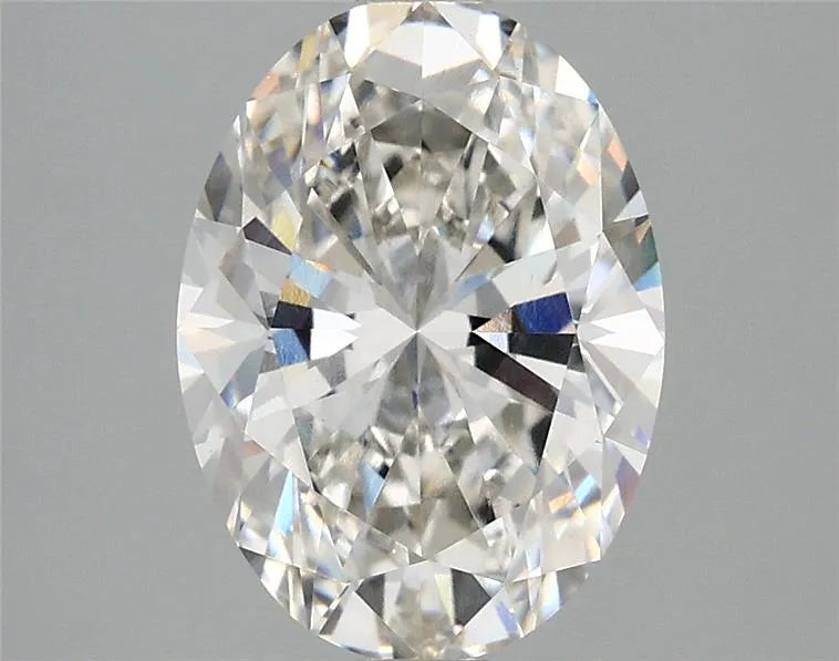 2.69ct Oval Lab Grown Diamond (Colour G, Clarity VVS2, IGI Certified)