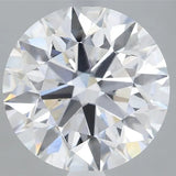 2.70ct Round Lab Grown Diamond (Colour F, Clarity SI1, Cut EX, IGI Certified)
