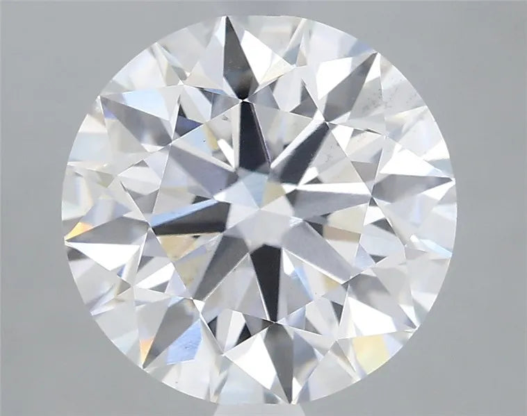 2.70ct Round Lab Grown Diamond (Colour F, Clarity SI1, Cut EX, IGI Certified)