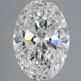 2.71ct Oval Lab Grown Diamond (Colour G, Clarity VS2, IGI Certified)