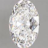2.72ct Oval Lab Grown Diamond (Colour D, Clarity VVS2, IGI Certified)