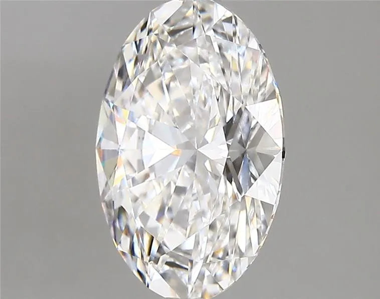 2.72ct Oval Lab Grown Diamond (Colour D, Clarity VVS2, IGI Certified)