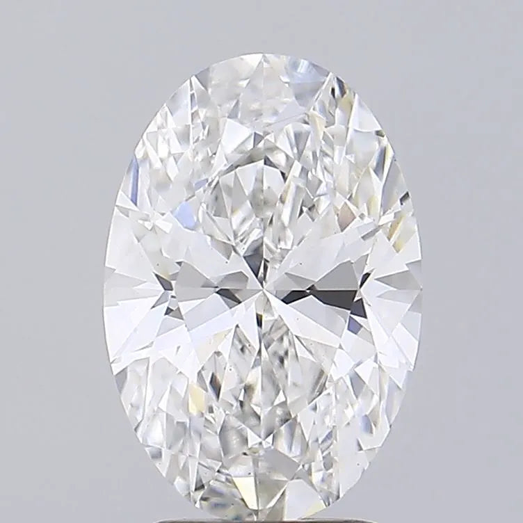 2.76ct Oval Lab Grown Diamond (Colour F, Clarity VS1, IGI Certified)