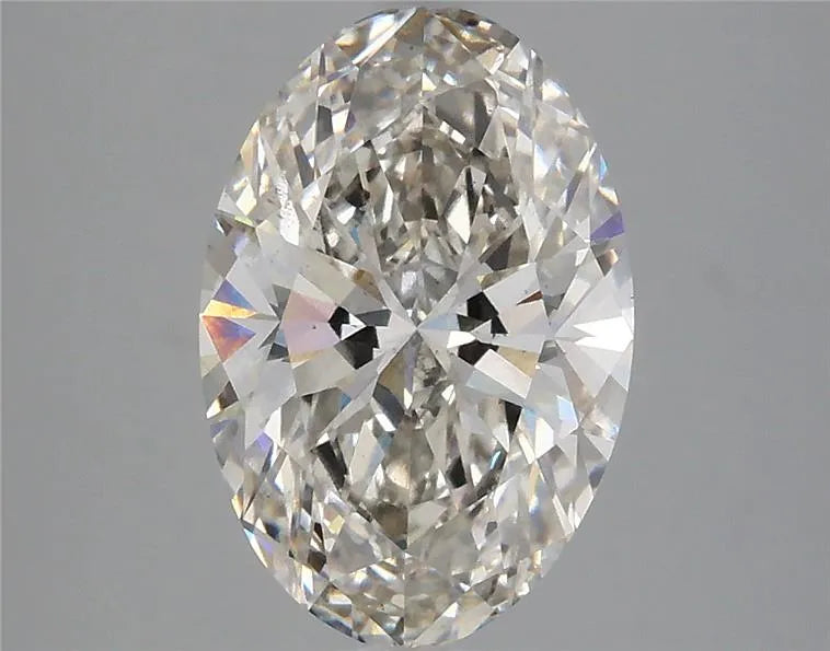 2.82ct Oval Lab Grown Diamond (Colour H, Clarity VS2, IGI Certified)