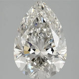 2.84ct Pear Lab Grown Diamond (Colour G, Clarity VS2, IGI Certified)