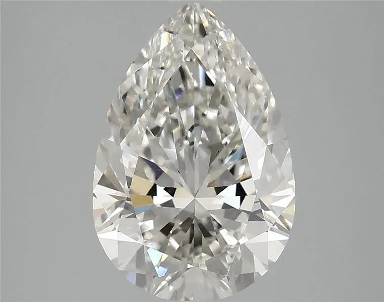 2.84ct Pear Lab Grown Diamond (Colour G, Clarity VS2, IGI Certified)
