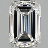 2.85ct Emerald Lab Grown Diamond (Colour D, Clarity VVS1, IGI Certified)