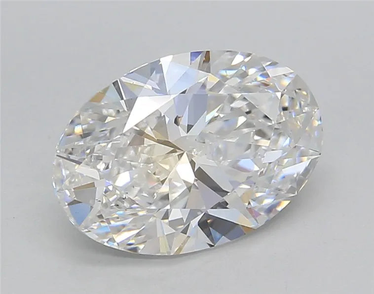 2.88ct Oval Lab Grown Diamond (Colour D, Clarity VS2, Uncertified)