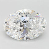 2.89ct Oval Lab Grown Diamond (Colour D, Clarity VVS1, IGI Certified)