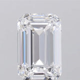 2.90ct Emerald Lab Grown Diamond (Colour F, Clarity VVS2, IGI Certified)