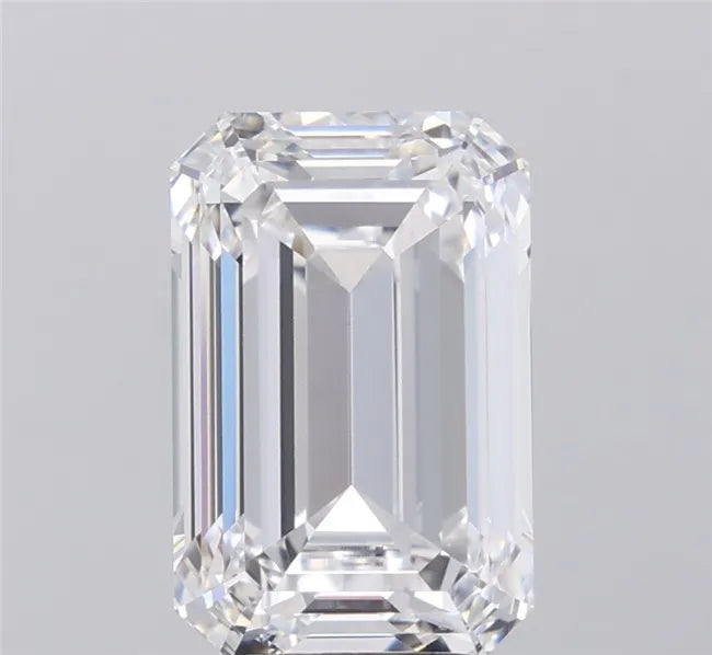 2.90ct Emerald Lab Grown Diamond (Colour F, Clarity VVS2, IGI Certified)