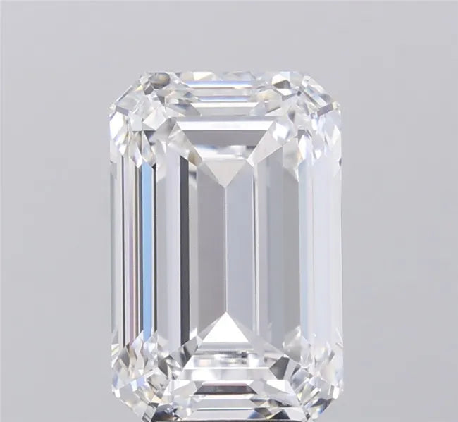 2.90ct Emerald Lab Grown Diamond (Colour F, Clarity VVS2, IGI Certified)