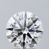 2.92ct Round Lab Grown Diamond (Colour F, Clarity VS1, Cut EX, IGI Certified)