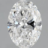 1.54ct Oval Lab Grown Diamond (Colour D, Clarity VVS2, IGI Certified)