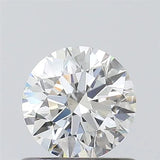 0.62ct Round Natural Diamond (Colour F, Clarity VS1, Cut EX, GIA Certified)