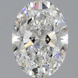 1.82ct Oval Lab Grown Diamond (Colour F, Clarity SI1, IGI Certified)