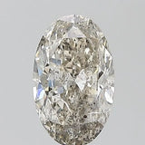 1.00ct Oval Natural Diamond (Colour J, Clarity I1, Cut VG, IGI Certified)