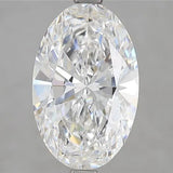 3.00ct Oval Lab Grown Diamond (Colour E, Clarity VS1, IGI Certified)