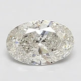 0.50ct Oval Natural Diamond (Colour I, Clarity I1, EGL Certified)