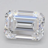 1.50ct Emerald Lab Grown Diamond (Colour D, Clarity VVS2, GIA Certified)