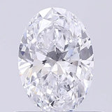 0.53ct Oval Lab Grown Diamond (Colour D, Clarity VS1, IGI Certified)